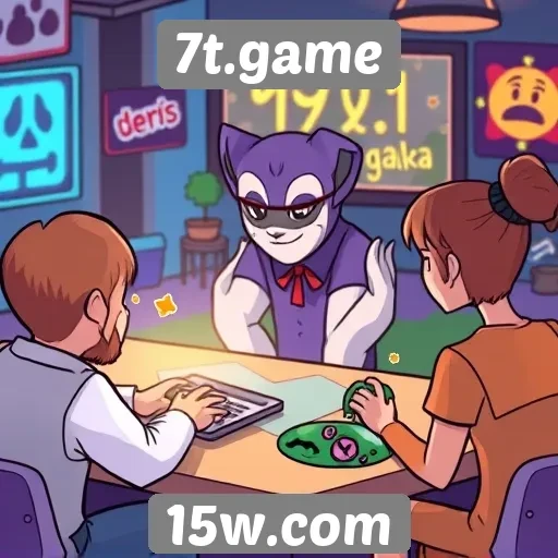 Recursos interativos do site 7t.game